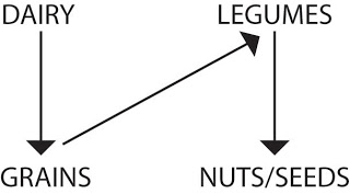 Protein combining chart