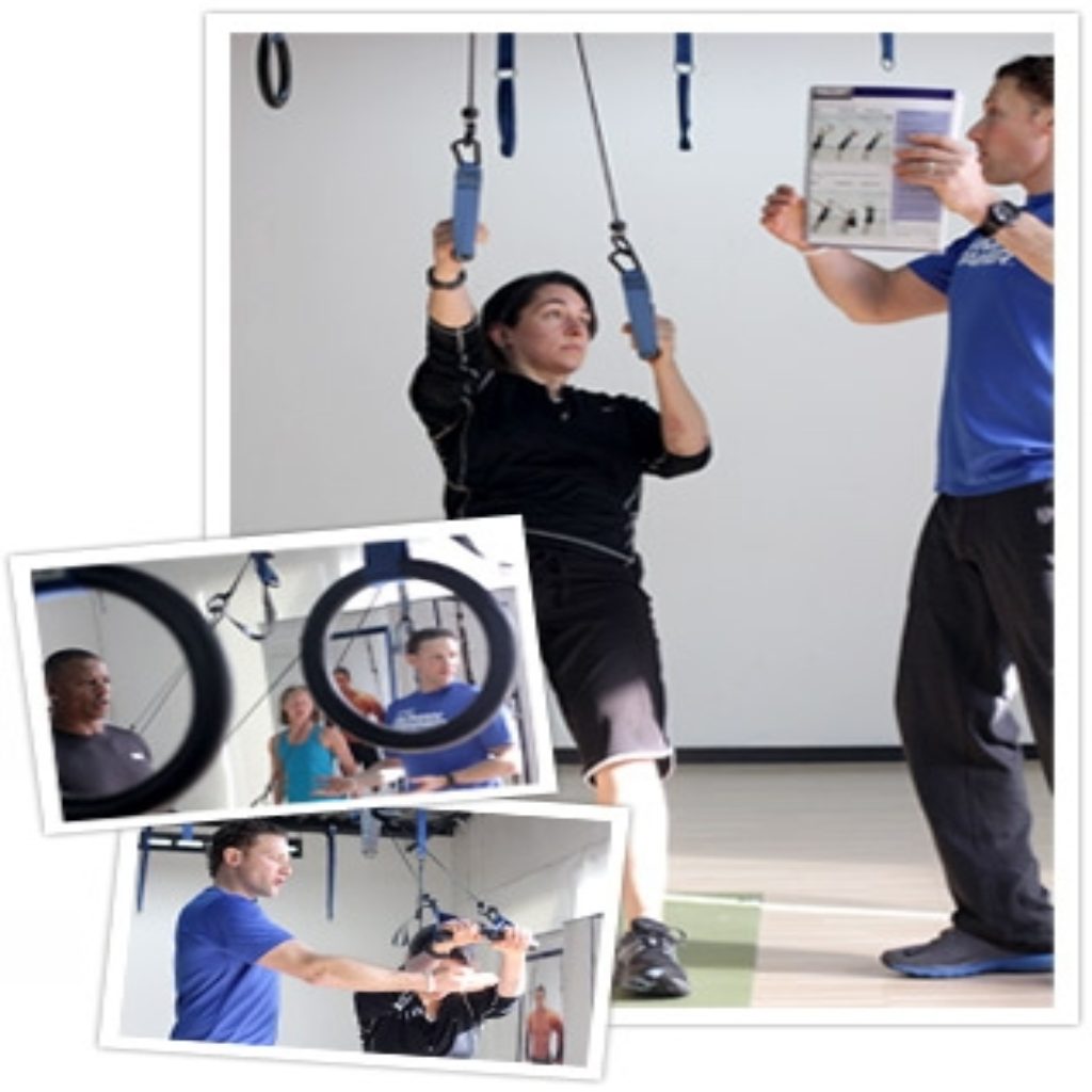The Human Trainer Suspension Gym takes body weight training to the next level with new Olympic