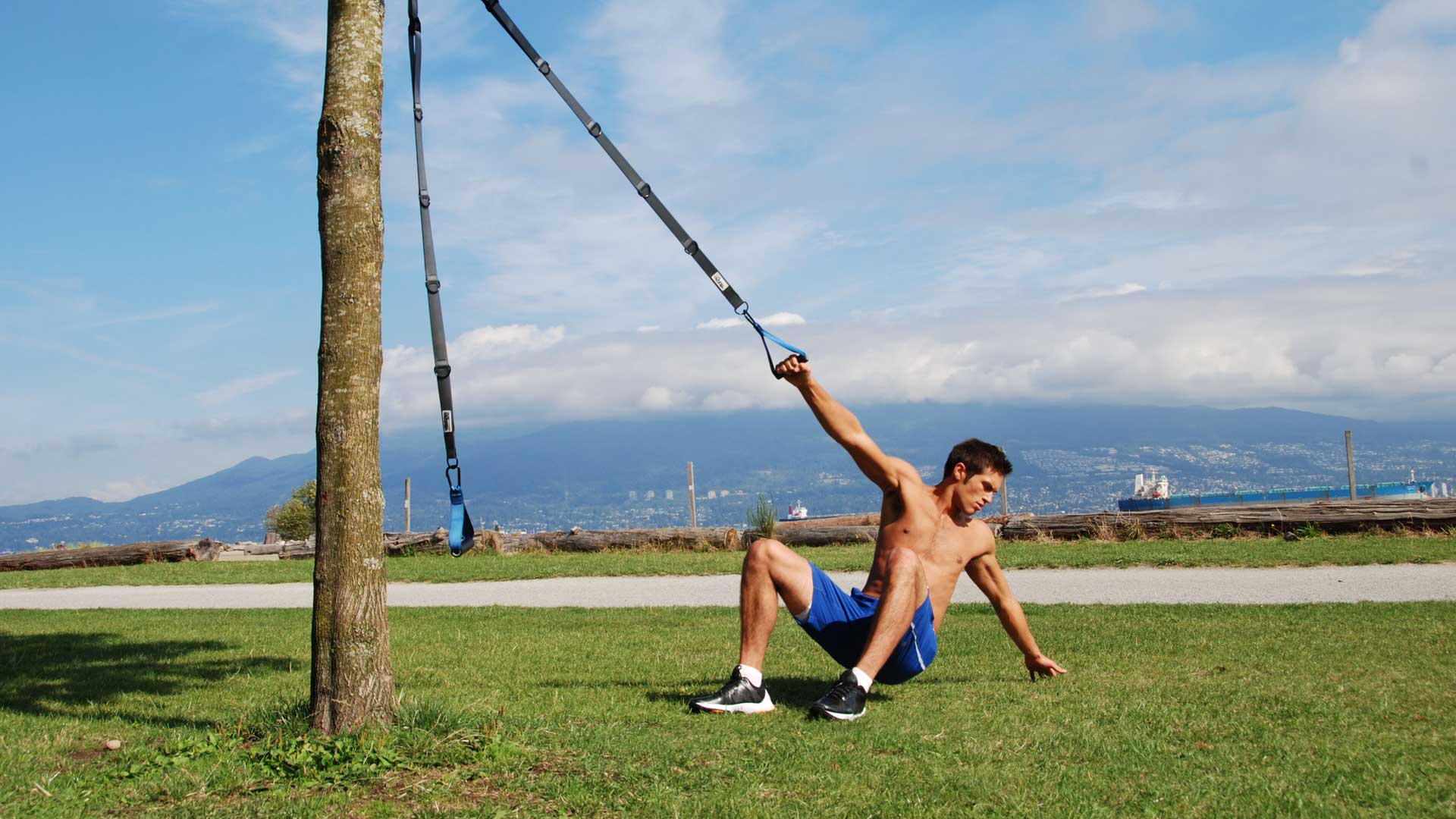 The Human Trainer Suspension Trainer is the industries best bodyweight tool for indoor and outdoor exercise to build strength and conditioning.