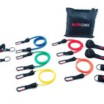 Elite Cords 5 Pack Resistance Band Clip Cords.