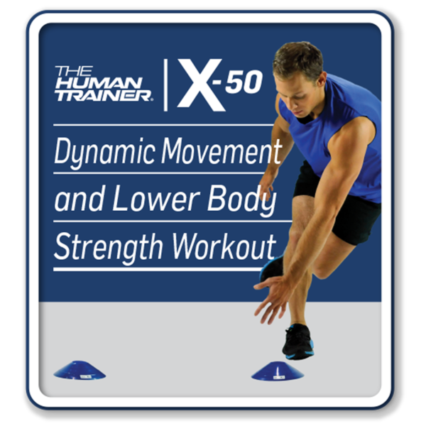 XTraining Cones Dynamic Movement and Lower Body Strength Workout The Human Trainer