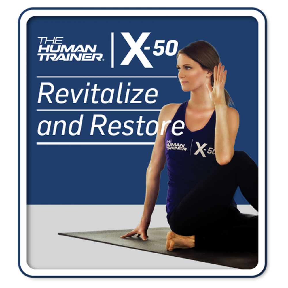 The Human Trainer X-50 Revitalize and Restore Yoga