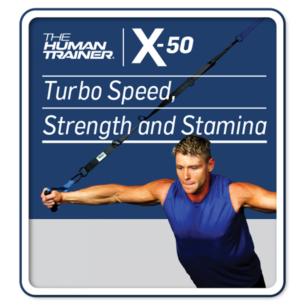 The Human Trainer X-50 Turbo Speed, Strength and Stamina Digital Streaming On-Demand Workout