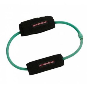 Ripcords Green Leg Cord to train the lower body.