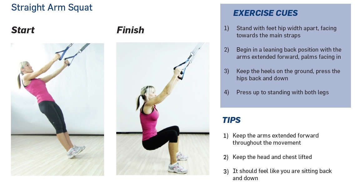 The Human Trainer Squat is an excellent lower body leg exercise to strengthen and tone the hips, quads and gluteal muscles.