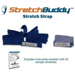 Stretch Buddy Stretch Strap to increase flexibility and reduce injuries.