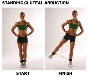 Legcord glute abduct